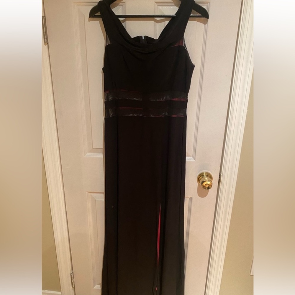 Elegant Black Evening Gown